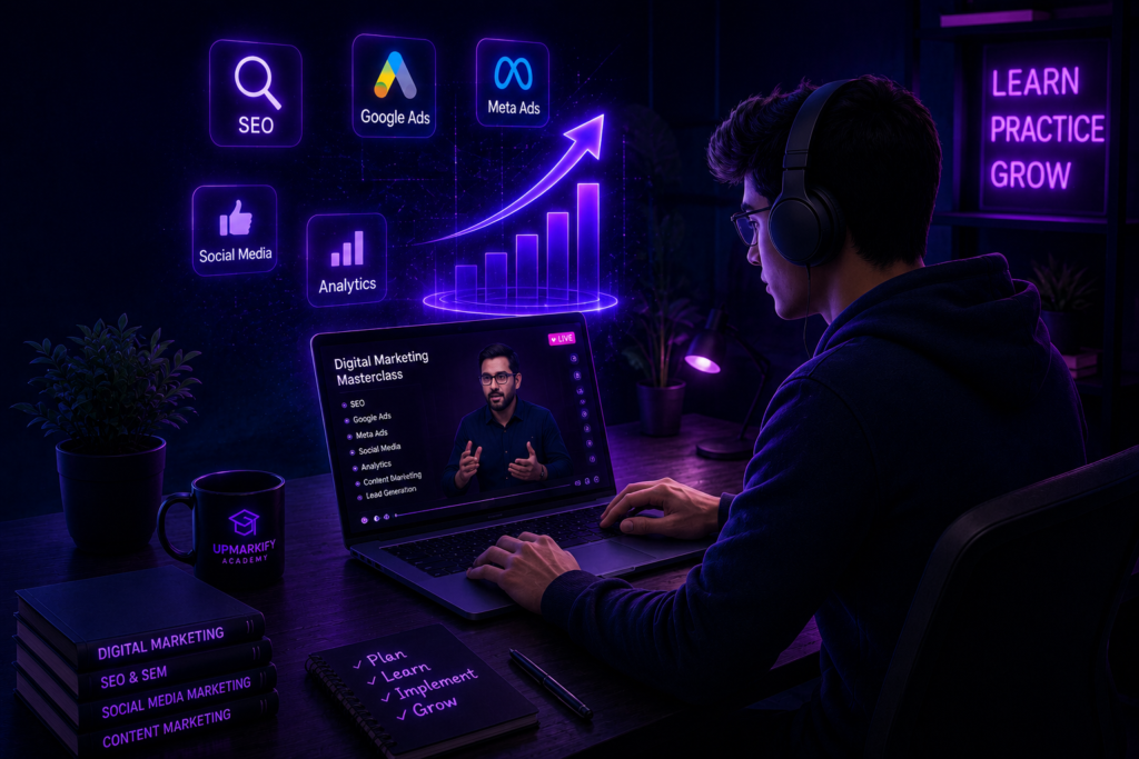Upmarkify Digital Marketing Academy